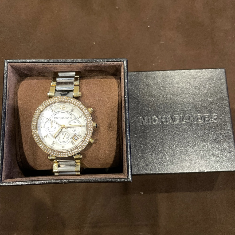Used Michael Kors Two Tone Woman’s Watch